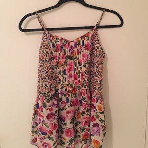 Madewell Silk Spaghetti Strap Tank